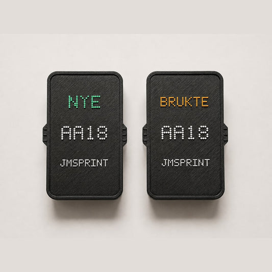 Batteriboks | Nye & brukte batterier | AA18 stk & AAA18 stk